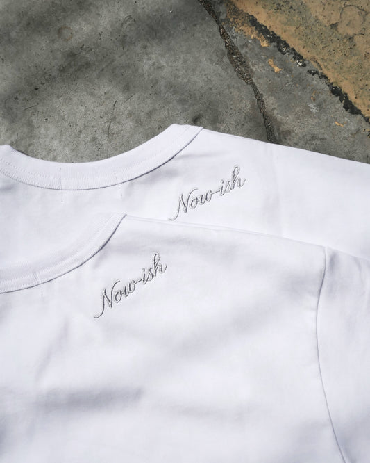 NOW-ISH BACK LOGO TEE