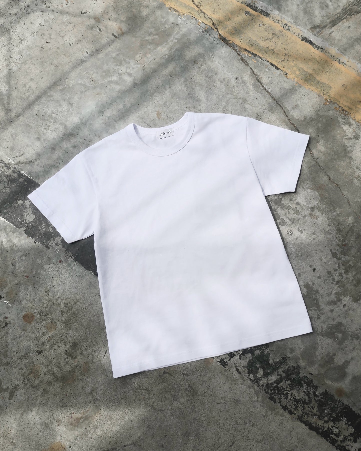 NOW-ISH BACK LOGO TEE