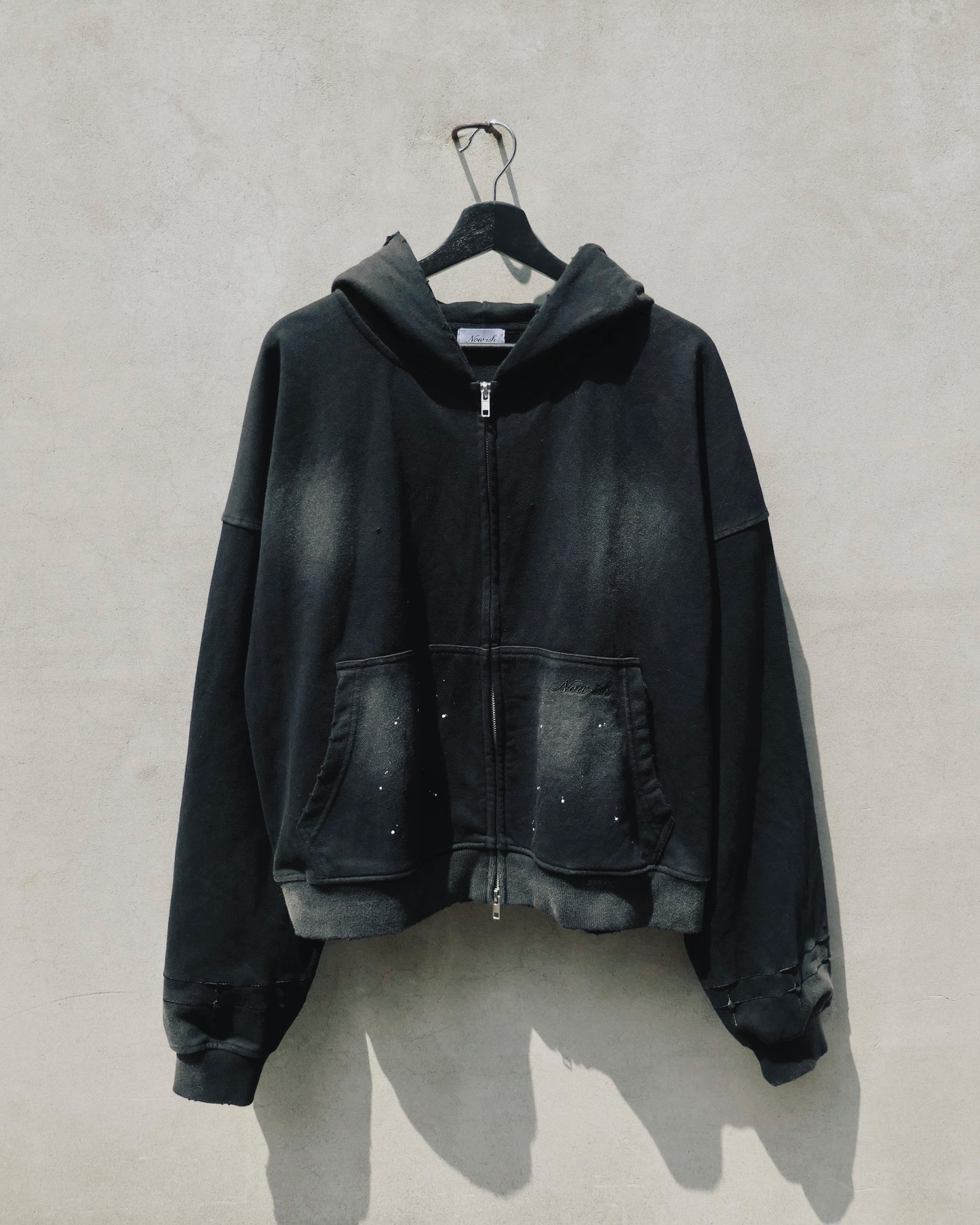 WINDOW GRILLES ZIP-UP HOODIE