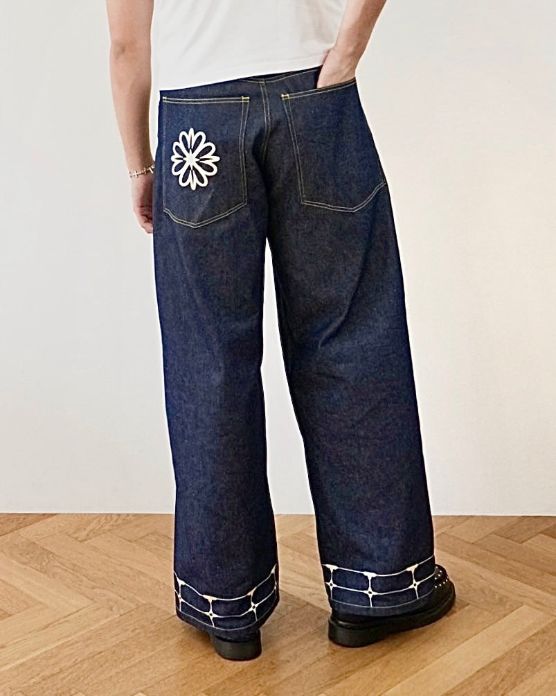 NOW-ISH WINDOW GRILLES OKAYAMA DENIM