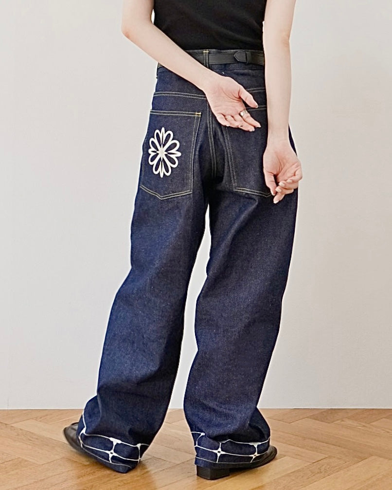 NOW-ISH WINDOW GRILLES OKAYAMA DENIM