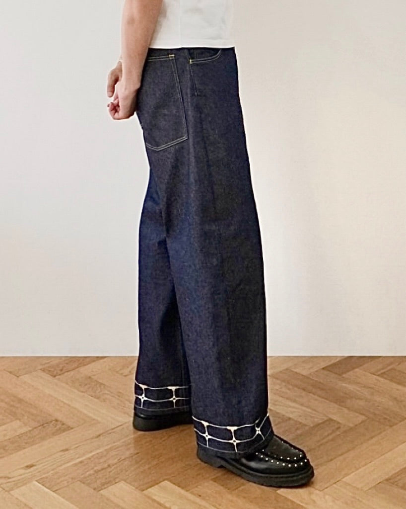 NOW-ISH WINDOW GRILLES OKAYAMA DENIM