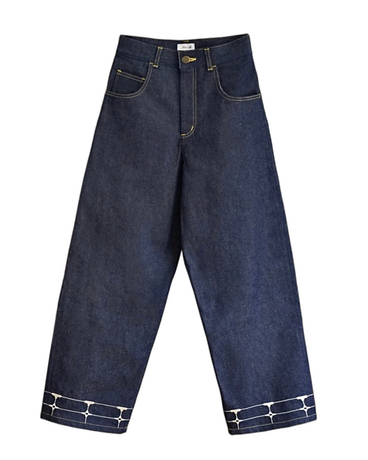 NOW-ISH WINDOW GRILLES OKAYAMA DENIM