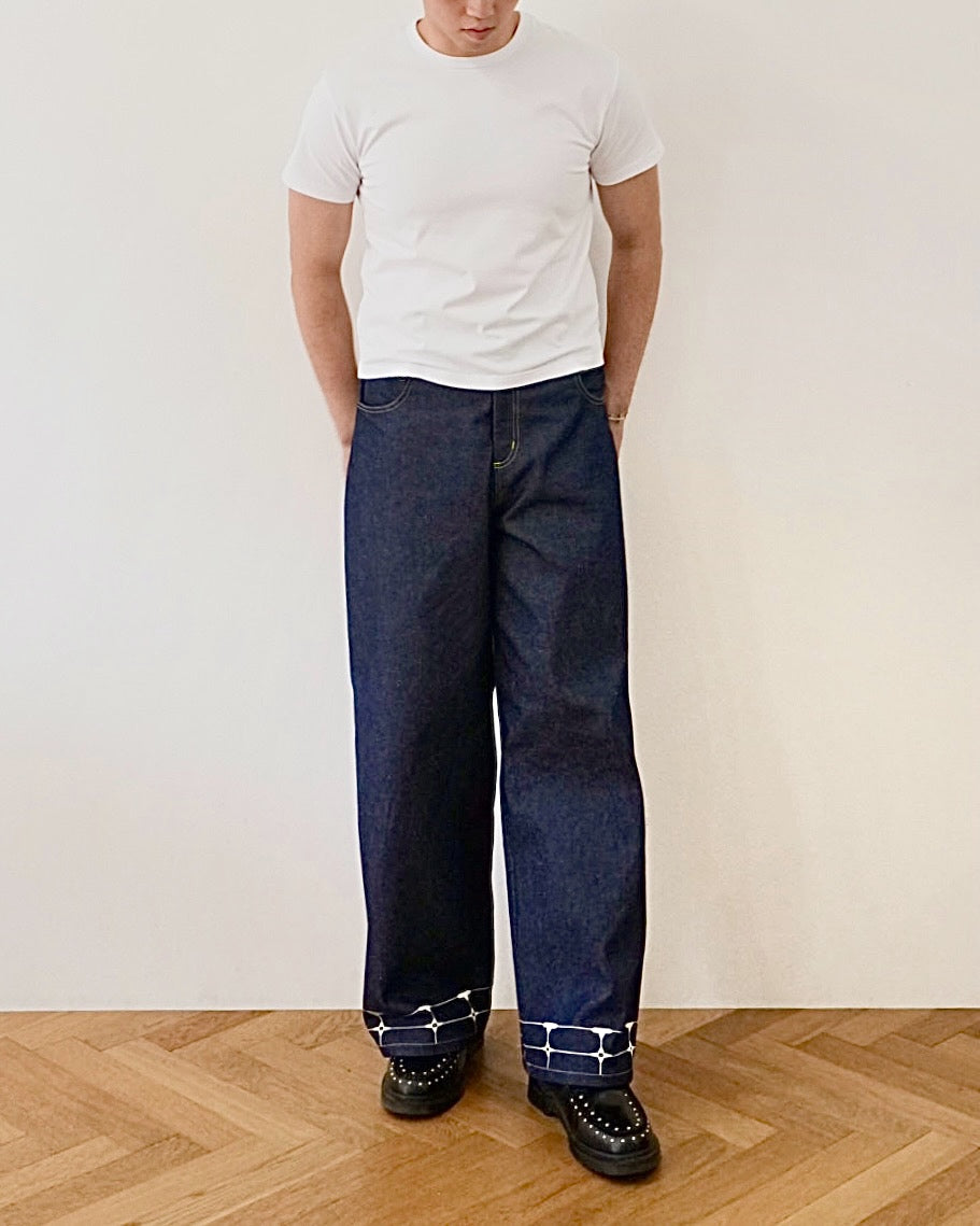 NOW-ISH WINDOW GRILLES OKAYAMA DENIM
