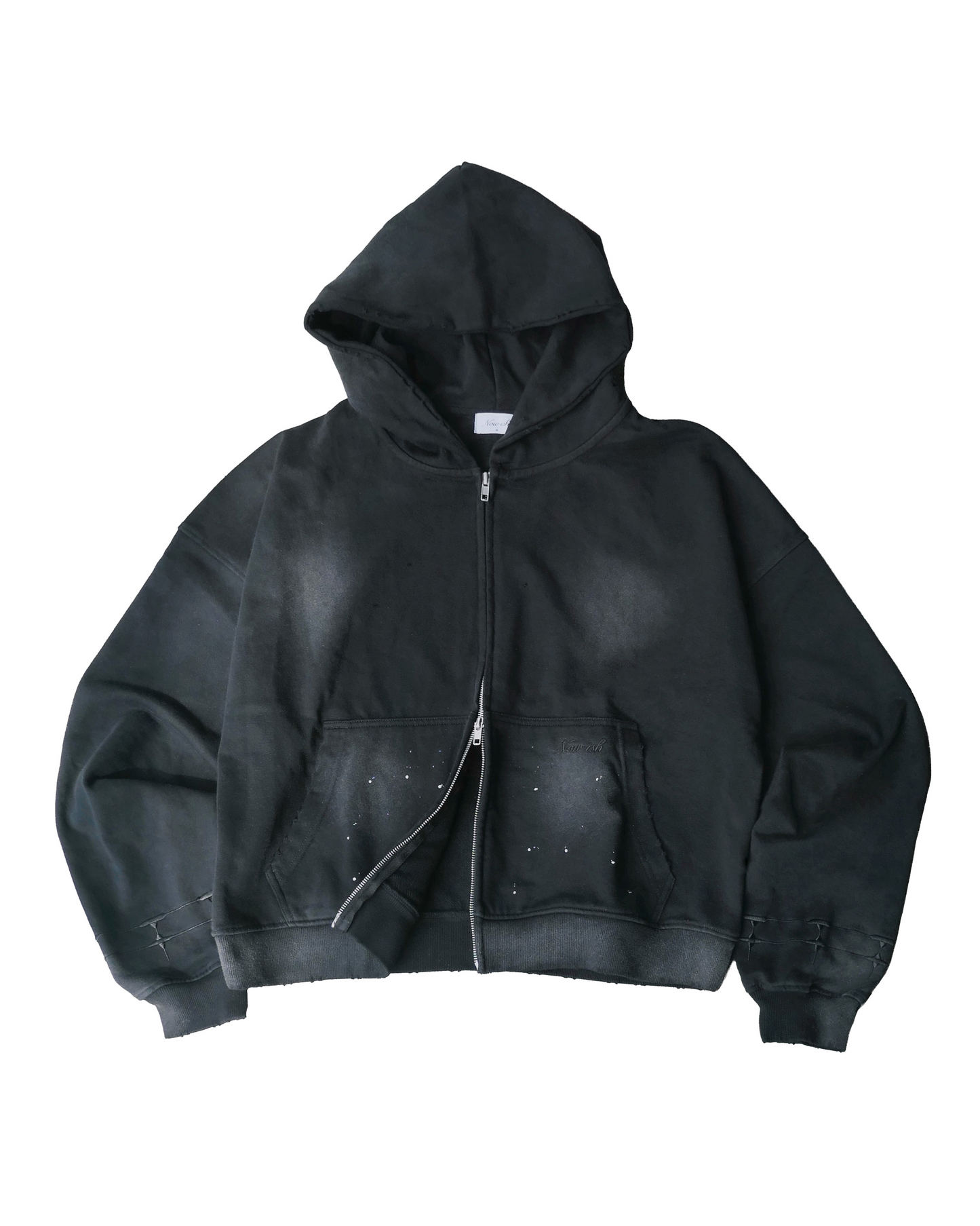 WINDOW GRILLES ZIP-UP HOODIE